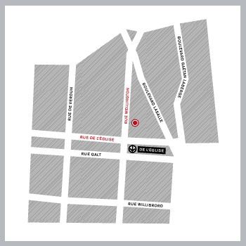 Carte pour situer la microbrasserie BENELUX