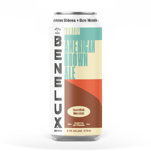 Canette de BENELUX Armada brune américaine