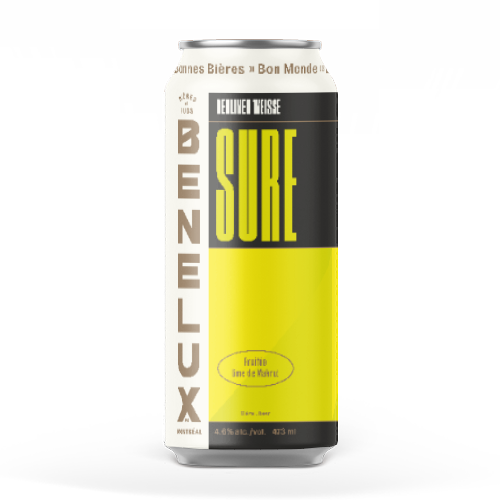 Canette de BENELUX Berliner Weisse à la lime