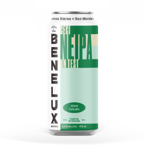 Canette de BENELUX Ceci n'est pas un Test NEIPA douce