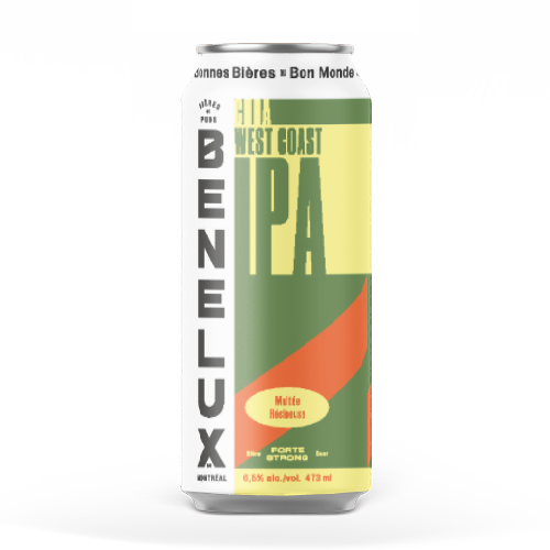 Canette de BENELUX Cuda IPA de la côte ouest