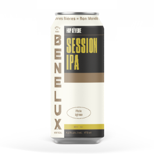 Canette de BENELUX Hop Rêverie session IPA légère